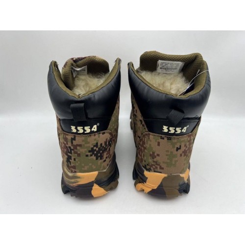 Тактические треккинговые ботинки «3554» зимние на меху в Серпухове