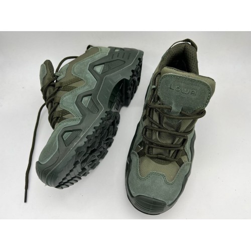 Тактические треккинговые демисезонные ботинки реплика LOWA (Низкие) в Серпухове