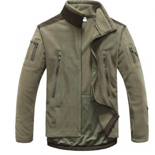 Флисовая военная зимняя кофта толстая в Серпухове