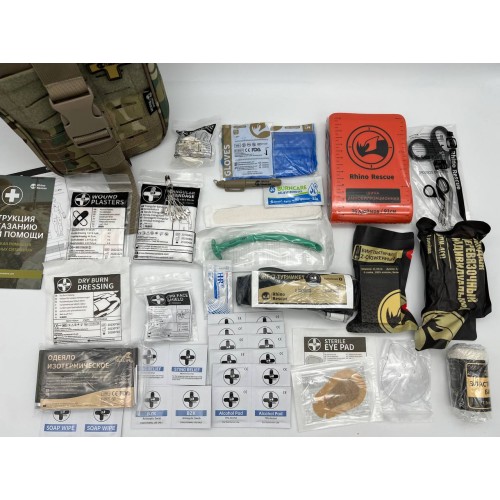 Военная тактическая аптечка RHINO RESCUE 25в1 в Серпухове