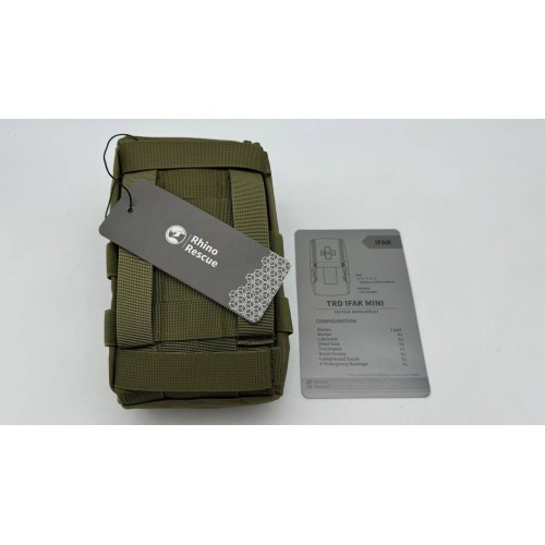 Военная тактическая аптечка RHINO RESCUE IFAK TRD MINI 11в1 в Серпухове