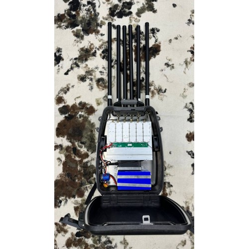 Рюкзак Гарпия CKJ-1704-Mobile подавитель дронов в Серпухове 6 каналов 300W