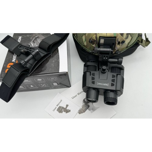 Прибор ночного видения NV-8000 v2.0 3D NIGHT VISION 4K VIDEO с адаптером на шлем в Серпухове