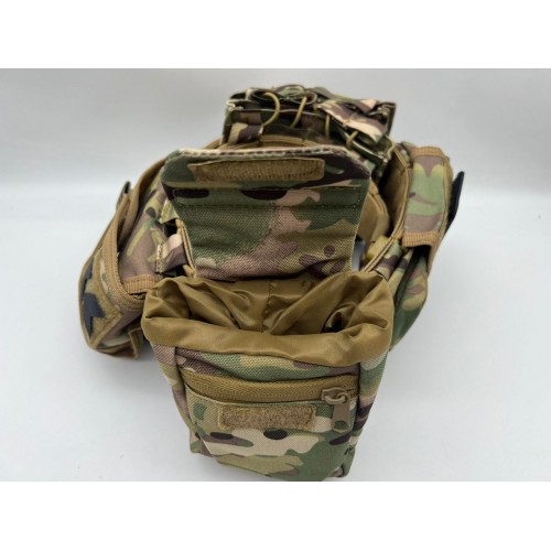 Пояс разгрузочный YAKEDA тактический с подсумками в Серпухове