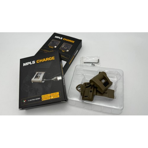 Нашлемный тактический фонарь MPLS Charge аккумуляторный в Серпухове