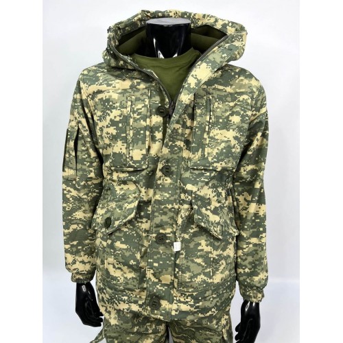 Костюм камуфляжный RIPSTOP водоотталкивающий Amteks THP демисезонный в Серпухове