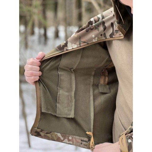 Костюм Softshell водоотталкивающий Shark Skin в Серпухове