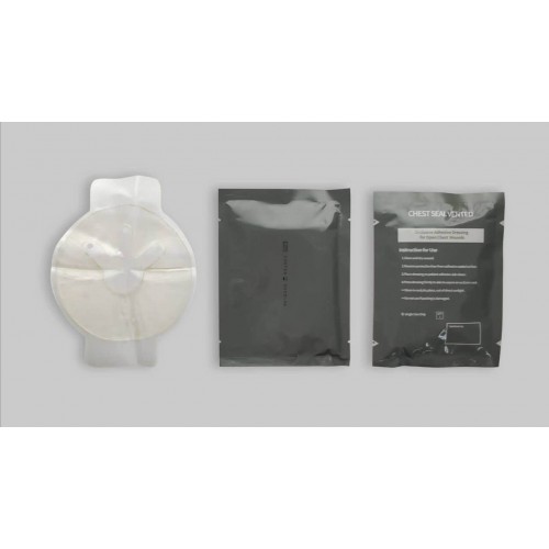Пластырь окклюзионный (ПНЕВМАТОРАКС) вентилируемый (chest seal vented) в Серпухове