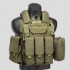 Тактический разгрузочный жилет «5 / пять карманов» с подсумками Tactical Molle Plate Carrier для съемных бронепластин в Серпухове
