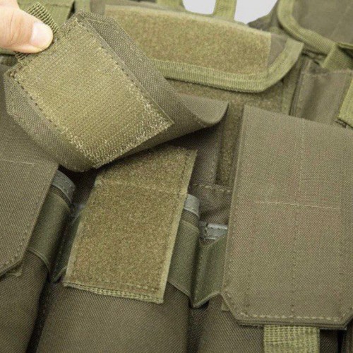 Тактический разгрузочный жилет «5 / пять карманов» с подсумками Tactical Molle Plate Carrier для съемных бронепластин в Серпухове